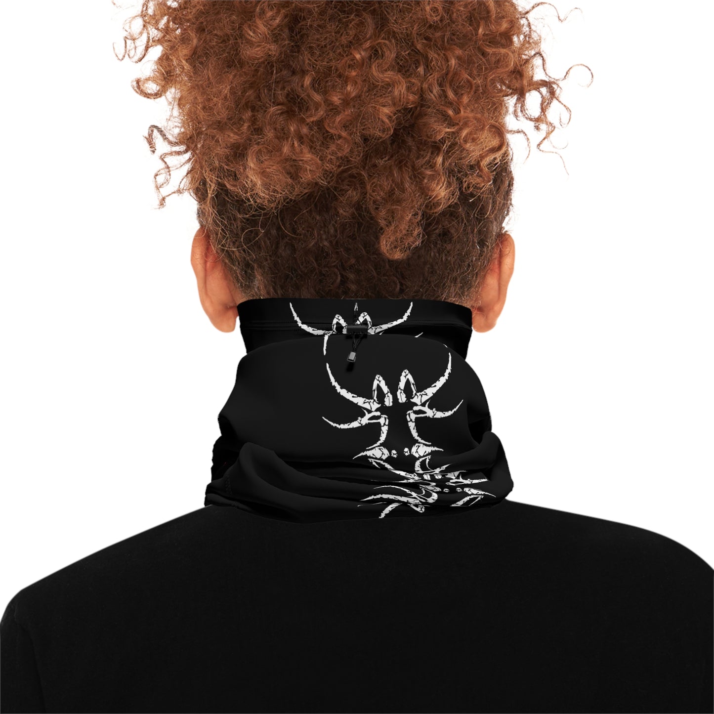 Grizzly Spine Fawkin Rights!, Winter Neck Gaiter With Drawstring