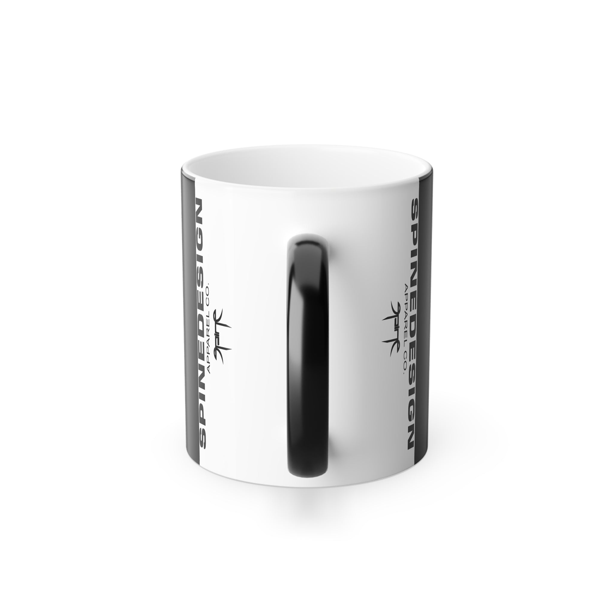 SPINE DESIGN Moon Axes.  Color Morphing Mug, 11oz