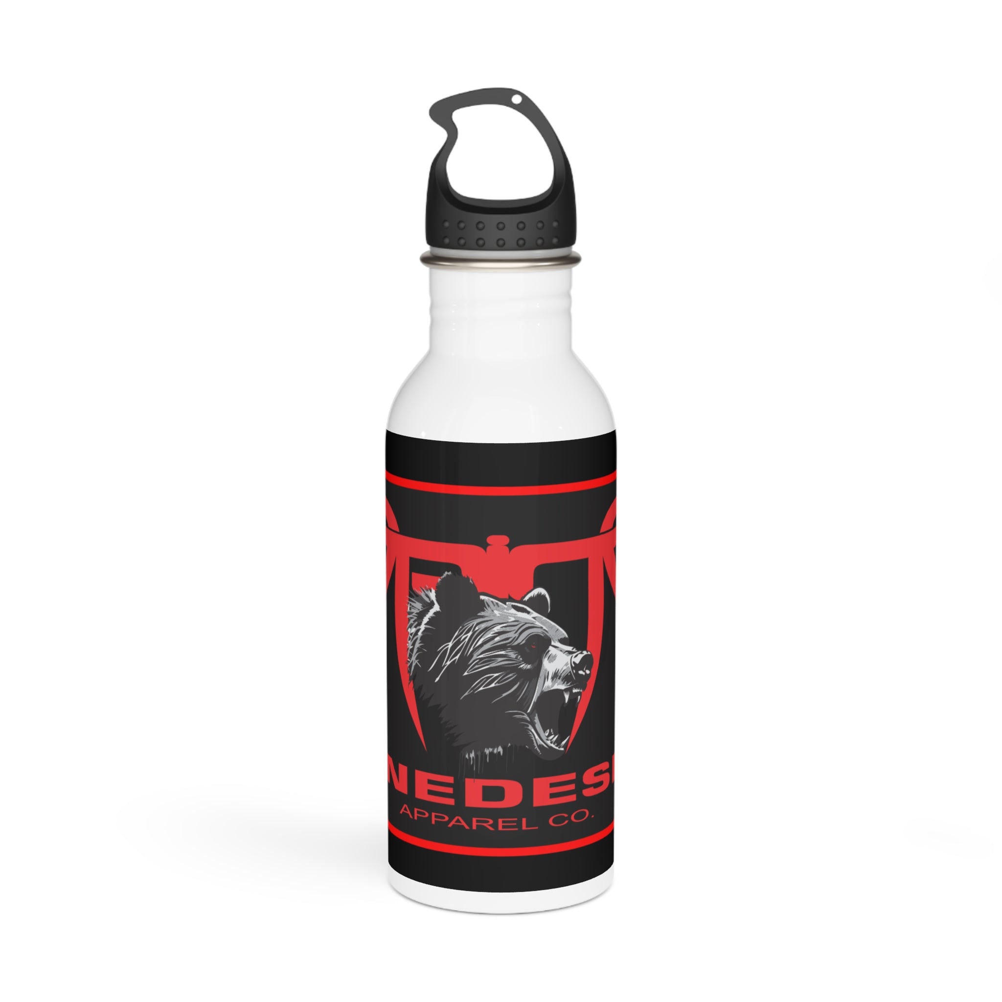 Grizzly Clan Berserker, by Spine Design. Stainless Steel Water Bottle
