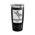"The Cosmic Bronco" SPINE DESIGN Apparel CO. Ringneck Tumbler, 20oz