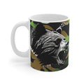 Grizzly Spine, Big Boy Ceramic Mugs (11oz\15oz\20oz) by Spine Design