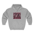 Spine Design Primal Unisex Heavy Blend™ Full Zip Hooded Sweatshirt